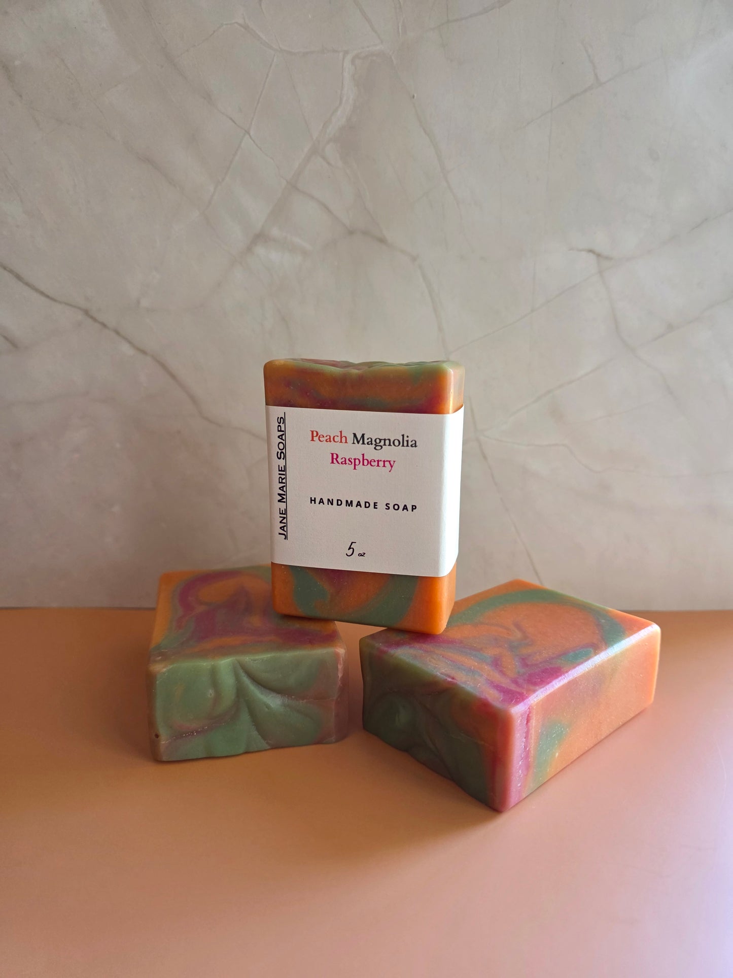 Peach Magnolia Raspberry