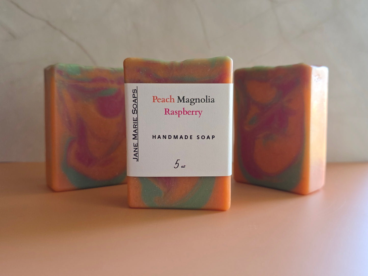 Peach Magnolia Raspberry