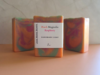 Peach Magnolia Raspberry