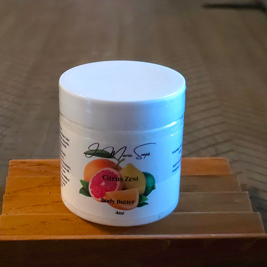 Citrus Zest Emulsified Body Butter