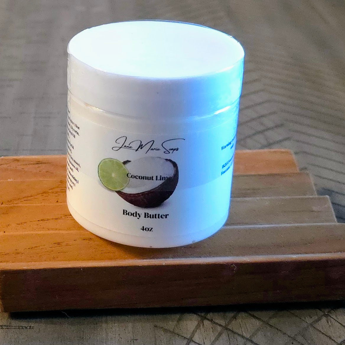 Coconut Lime Emulsified Body Butter