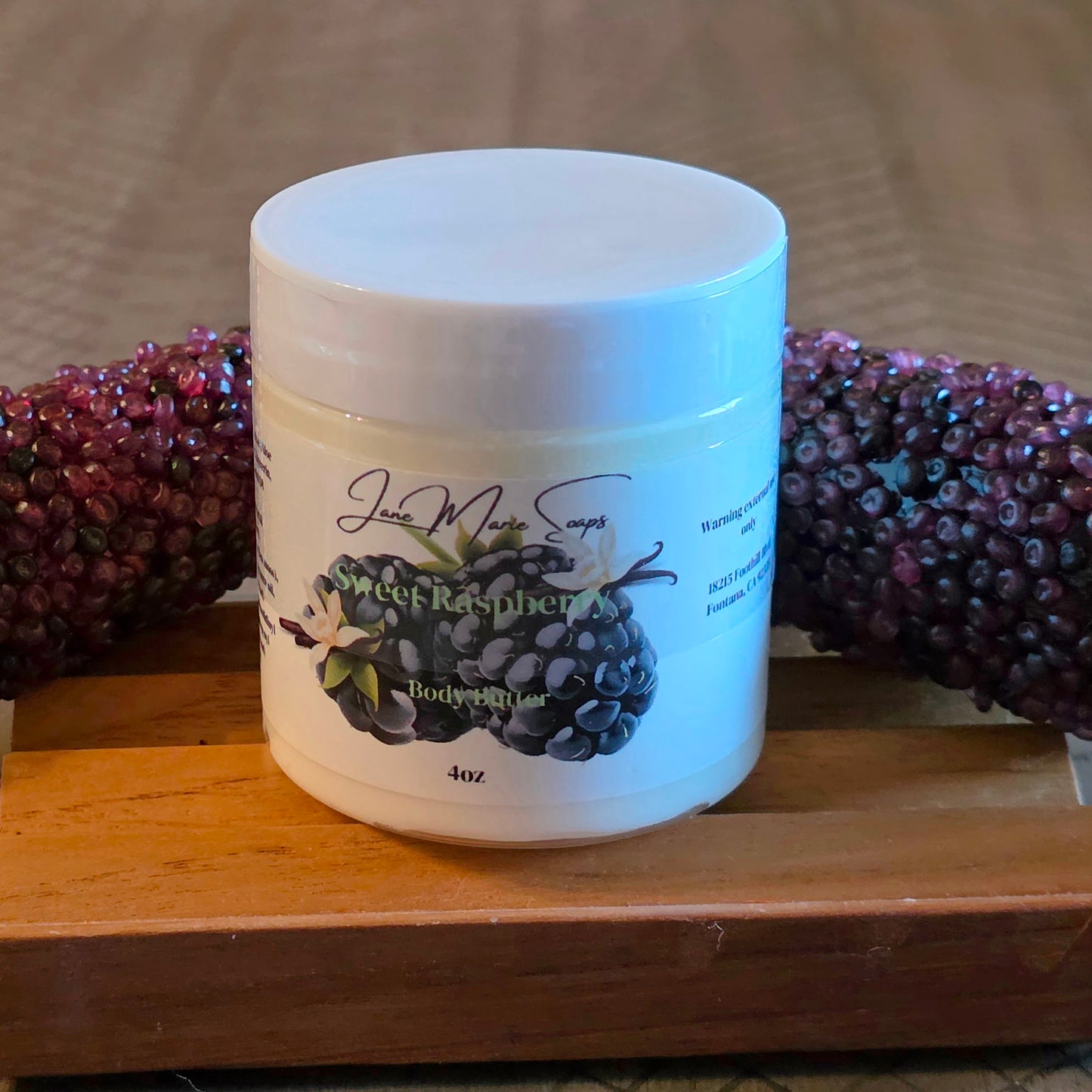 Sweet Raspberry Emulsified Body Butter