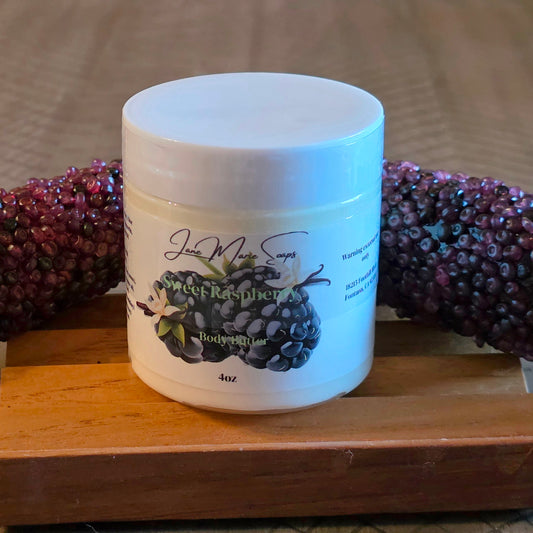 Sweet Raspberry Emulsified Body Butter